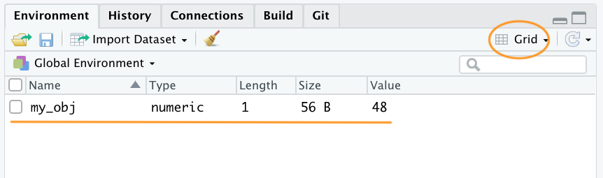 object assignment in r